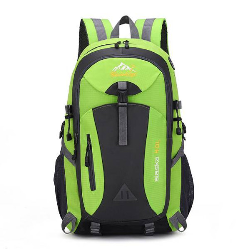 Рюкзак спортивний, Alaska40-Gr, полієстр, вихід під кабель USB/навушники, 40L, зелений, Q50