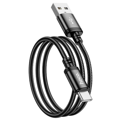 Кабель Hoco X89, Type-C-USB, 3A, Black, довжина 2м, BOX