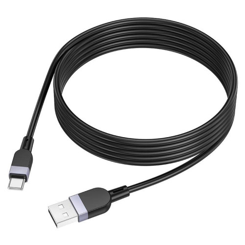 Кабель Hoco X109, Type-C-USB, 3A, Black, довжина 2м, BOX