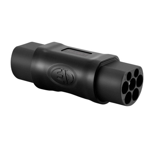 Адаптер перехідник для заряджання електромобіля Type2-GBT, 5Pin,220V, IP55, Black