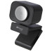 Вебкамера із мікрофоном Kisonli D4, 2K 30fps, пласт. корпус, Black, BOX