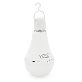Лампочка з акумуляторами ALMINA DL-1025, 220-240V, до 2 годин роботи, 4 години зарядки, 25W(250W), E27, 2700Лм, 6500K, Box