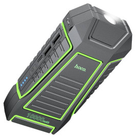Пусковий прилад для акумулятора автомобіля JUMP STARTER HOCO QS1, Power Bank 10000mAh, Box