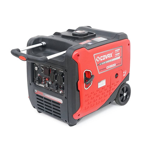 Генератор інверторний бензин COVAX CG8800i, 7.0kW, однофазний 220V, 50Hz, electrik starter, KM172Fi 4-stroke, бак 10L, 610х470х545mm, 45kg