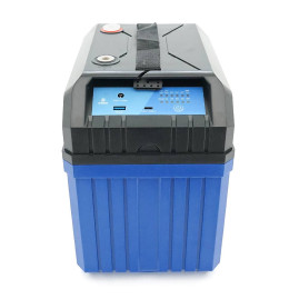 Аккумуляторная батарея DC HOUSE LiFePO4 12,8V 100Ah,(50/100A),0°C до 55°C, гвинт M8,Type-C DC Ports, 260х168х209 мм. 10.8 кг