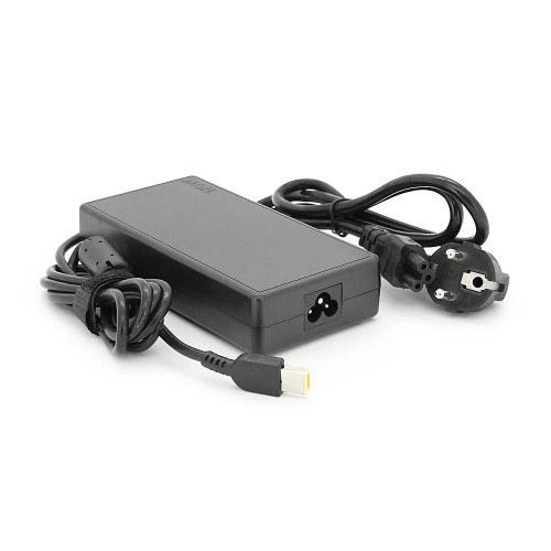 Блок живлення MERLION для ноутбука LENOVO 20V 8,5A (170 Вт) штекер FOR YOGA, довжина 0,9м