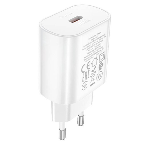 СЗУ HOCO N22, 1xUSB-C, PD25W, White, Box