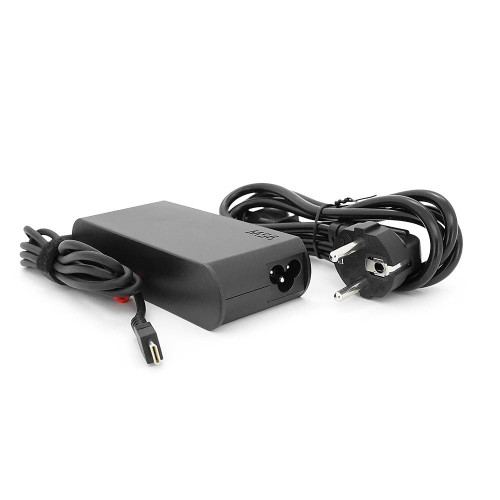 Блок живлення MERLION для ноутбука LENOVO 95W штекер Type-C, довжина 0,9м + кабель живлення
