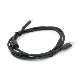 Кабель VEGGIEG UA-1.5, USB 2.0 AM/AM, 1.5m, 1 ферит, Black