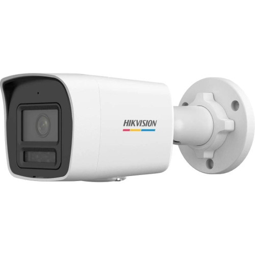2МП Smart Hybrid Light циліндрична ColorVu камера Hikvision з мікрофоном DS-2CD1027G2H-LIUF (4мм)