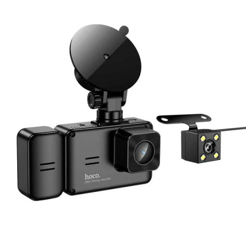 Автомобільний відеореєстратор HOCO DI62, Black, Box