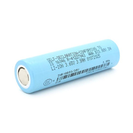Акумулятор 18650 Li-Ion EVE 3500mAh 35V 3c 3.5A, 4.2/3.6/2.5V,Blue