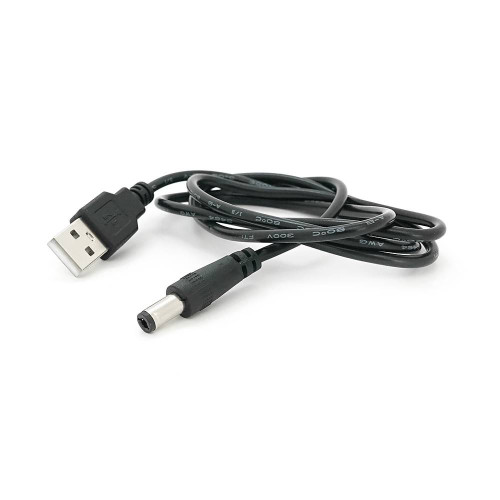 Кабель для планшета USB2.0(M)=> 5.5/2.5mm(M), 1м, Black, OEM, Q1000