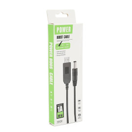 Кабель для планшета USB2.0(M)=> 5.5/2.5mm(M), 1м, Black, OEM, Q1000