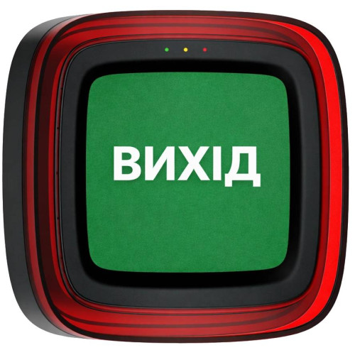 Бездротовий світлозвуковий адресний пожежний сповіщувач Ajax EN54 FireProtect (Sounder/VAD) ВИХІД Black