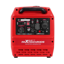 Генератор инверторный БЕНЗИНОВЫЙ MXR6000GT (5,5kW), однофазний, 220V, 50Hz, об'єм бака 11.5л, електростартер, Bluetooth