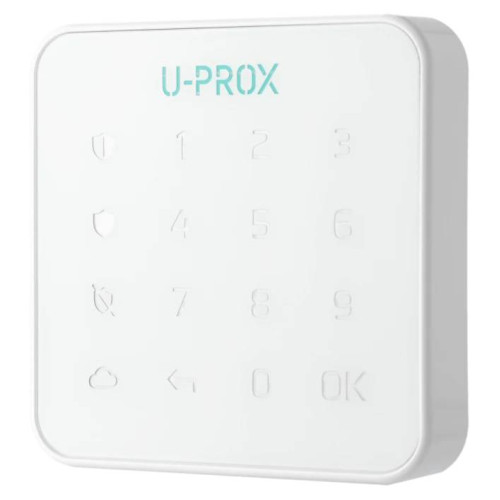Бездротова сенсорна міні-клавіатура U-Prox Keypad G1 White