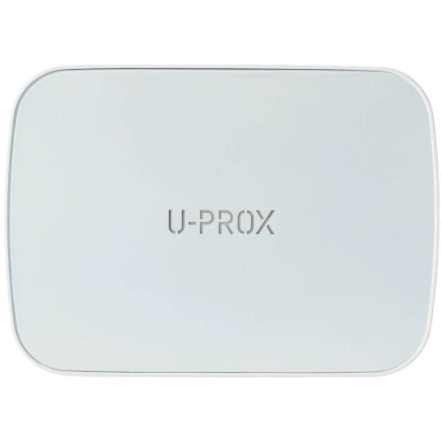 Беспроводная централь охранной сигнализации c Ethernet, Wi-Fi, LTE и двумя SIM-картами U-Prox MPX LE White