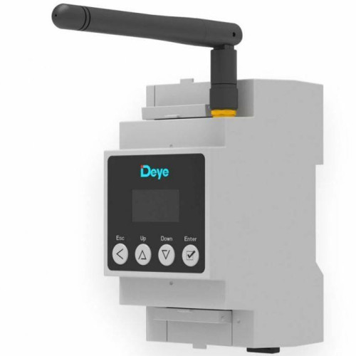Інтелектуальний лічильник електроенергії Deye SUN-SMART-CT01, підключення однофазне та трифазне (L1/L2/L3/N), RS485/LoRa