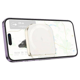 Автоутримувач HOCO HW17+ Wireless Charging 15W, кріплення на торпеду, затискач 50-90мм, Black, Box