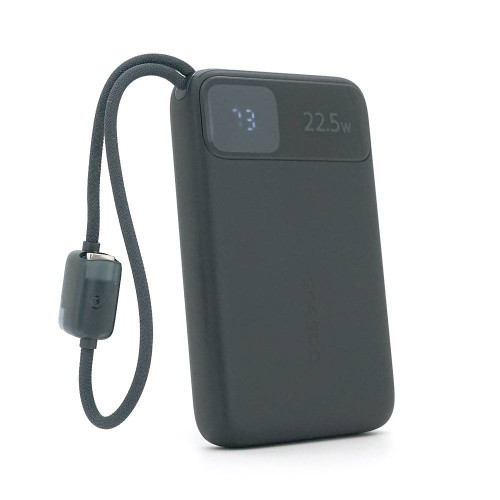 PowerBank Baseus EnerFill FC11 Digital Display Fast Charge 10000mAh 22.5W, 2*USB+Type-C, PD3.0, QC3.0, Black, Q20