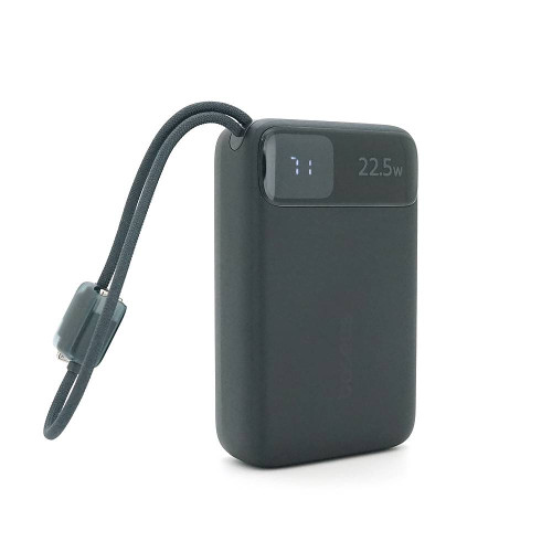 PowerBank Baseus EnerFill FC11 Digital DisplayFast Charge 20000mAh 22.5W, 2*USB+Type-C, PD3.0, QC3.0, Black, Q20