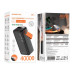 Power bank Borofone BJ66 40000mAh, 22.5W+PD20W, 2*USB+Type-C, Black, 860g, Box