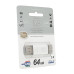 Флеш-накопичувач T&G 009 Star S, USB 3.0+Type-C, 64GB, Metal, Blister